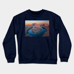 Horseshoe Bend at Sunrise Crewneck Sweatshirt